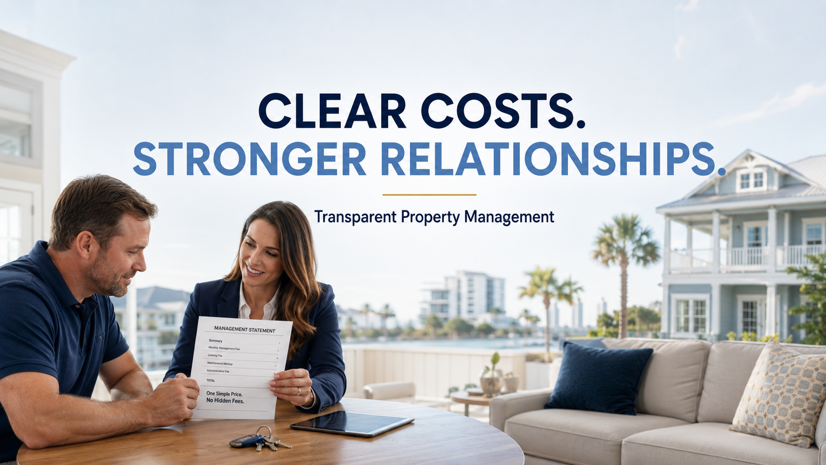 Clear Costs, Stronger Relationships: A Better Approach to Property Management